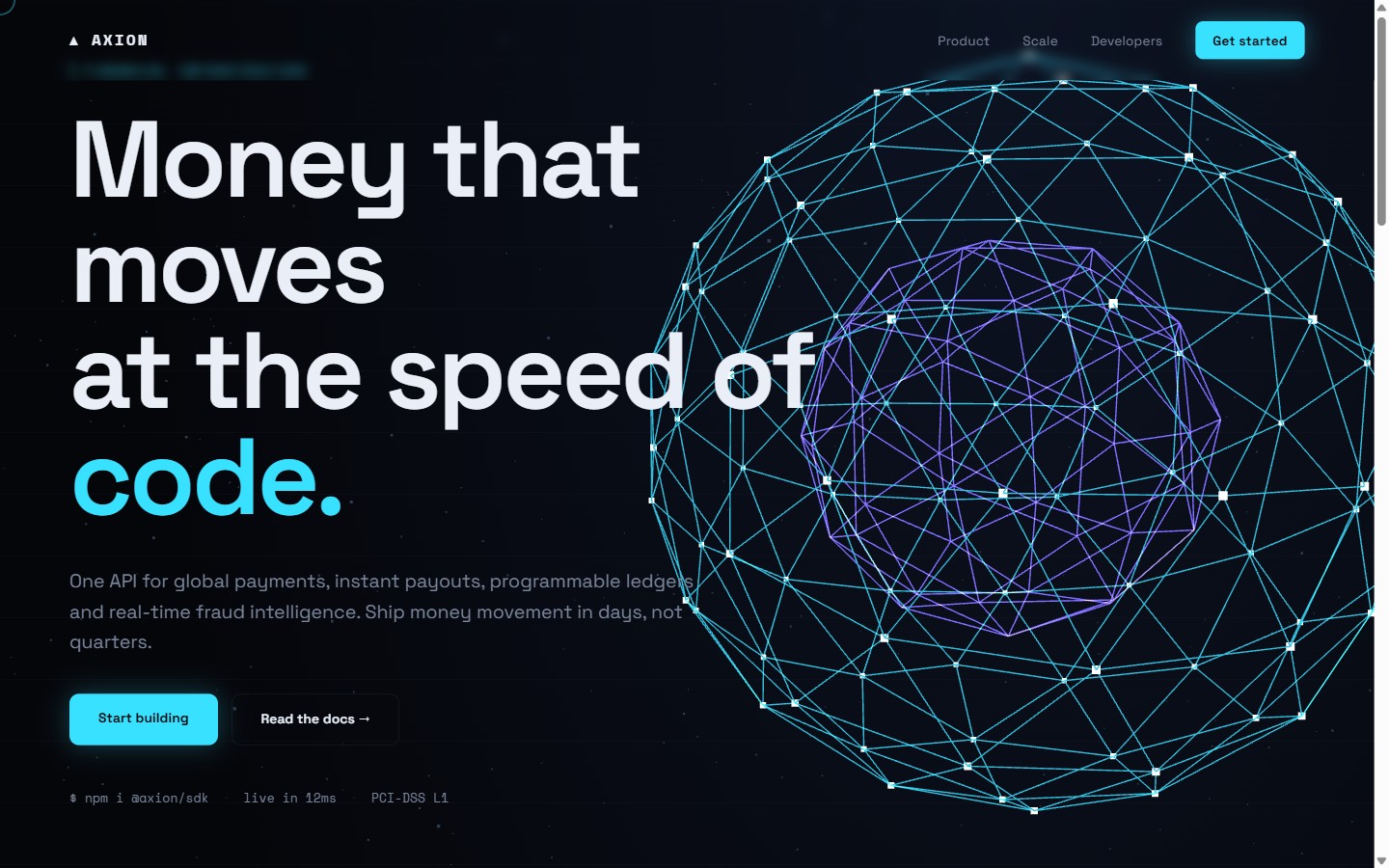 AXION financial platform